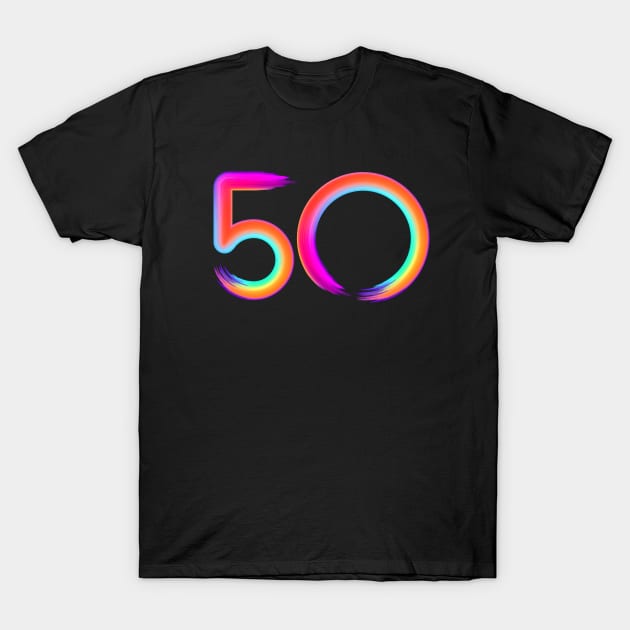 brushed 50 T-Shirt by MplusC